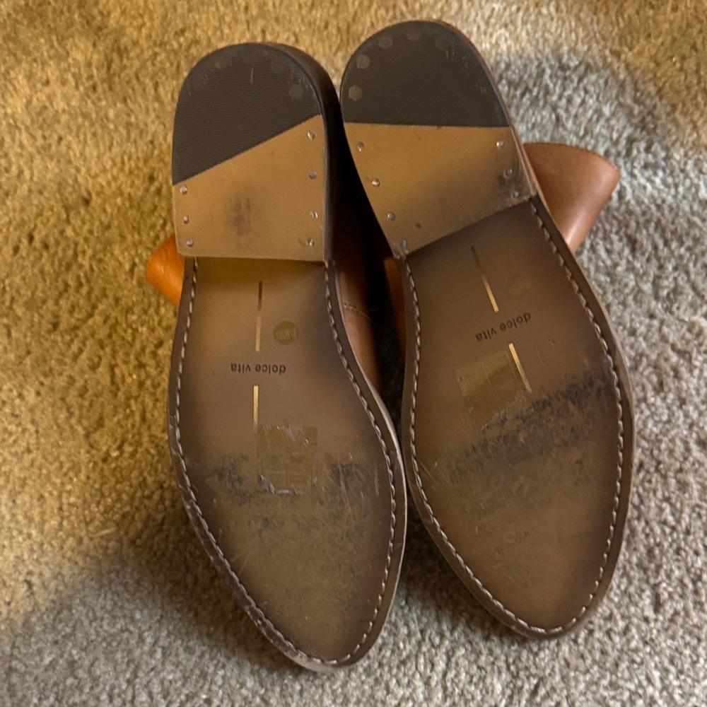 Dolce Vita Brown Ankle Booties - Picture 3 of 4